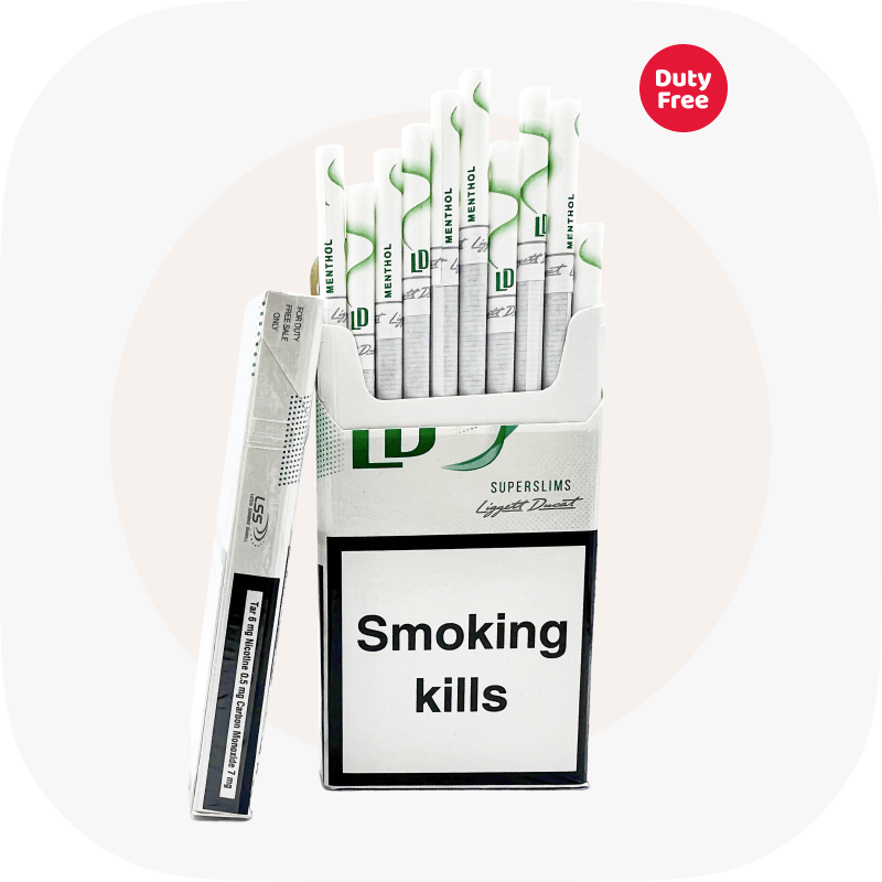 LD super slims menthol LD super slims menthol