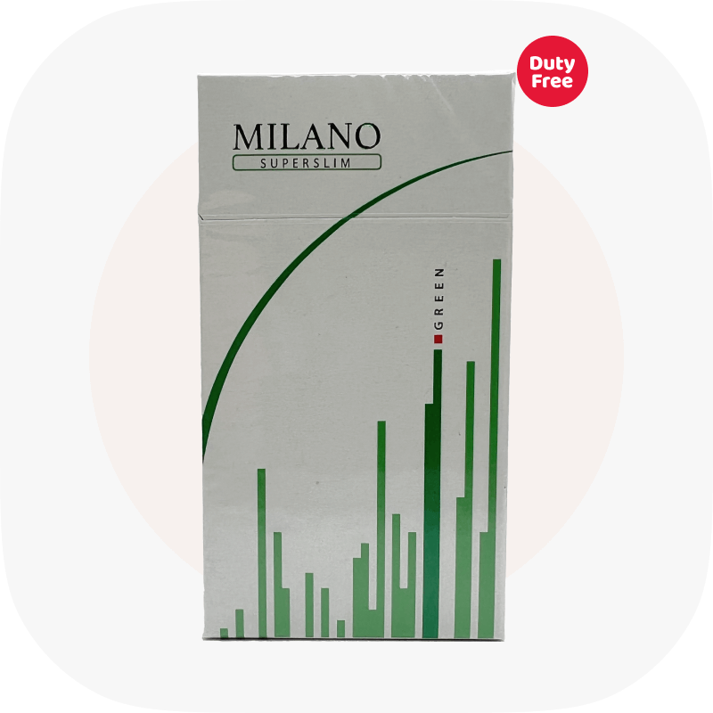 Milano super slims menthol Milano super slims menthol