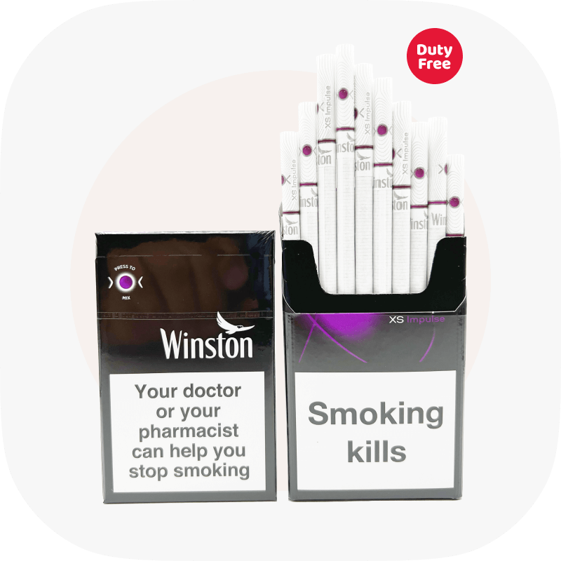 Winston Nano XS з капсулою чорниця