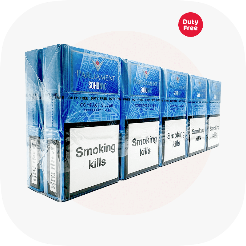PARLIAMENT SOHONYC Compact Silver DEMI 4 турбо фільтр PARLIAMENT SOHONYC Compact Silver DEMI 4 турбо фільтр